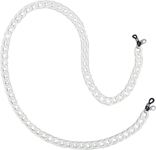 Ds Crystal White Glasses Chain