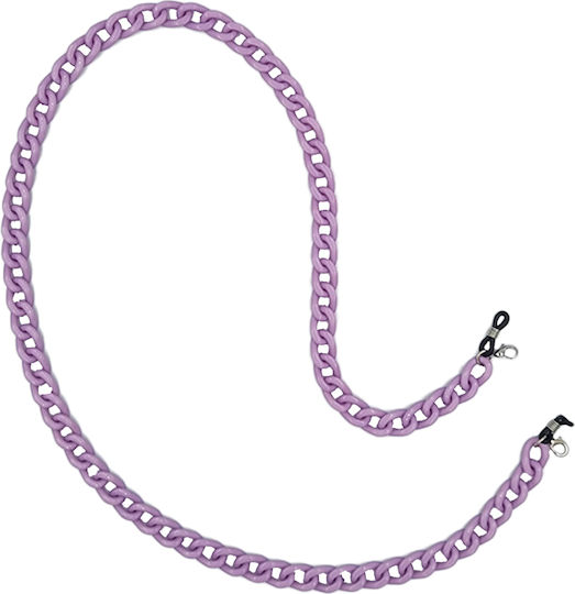 Ds Crystal Lila Brillenkette