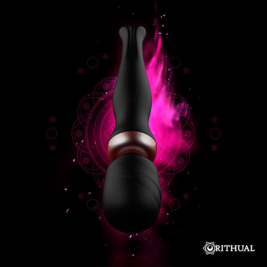 Rithual Akasha Wand Rechargeable 2 Δονητής Μασάζ Black