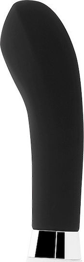 Glossy John Vibrator Kaninchen 12cm Black