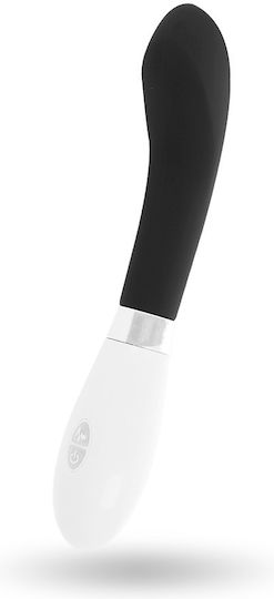 Glossy John Vibrator Kaninchen 12cm Black