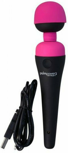 Palm Power Recharge Δονητής Μασάζ 19.5cm Black