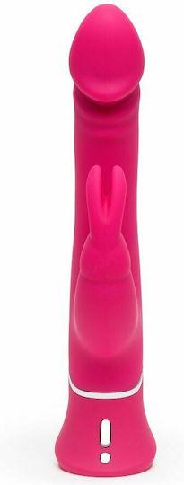 Happy Rabbit Dual Density Vibrator Δονητής Rabbit 25.5cm Pink