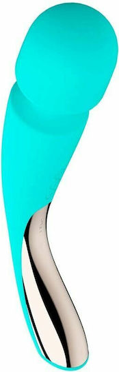 Lelo Smart Wand 2 Massager Medium Vibrator Masaj 30.4cm albastru oceanic