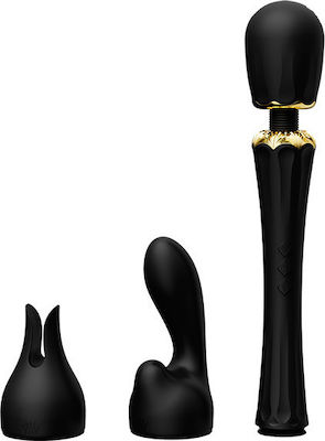 Zalo Kyro Best Wand Vibrator Masaj Obsidian Black