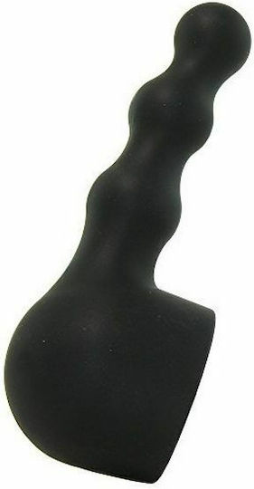 Bodywand Silicone Pleasure Beads Attachment Vibrator Head 10.5cm Black