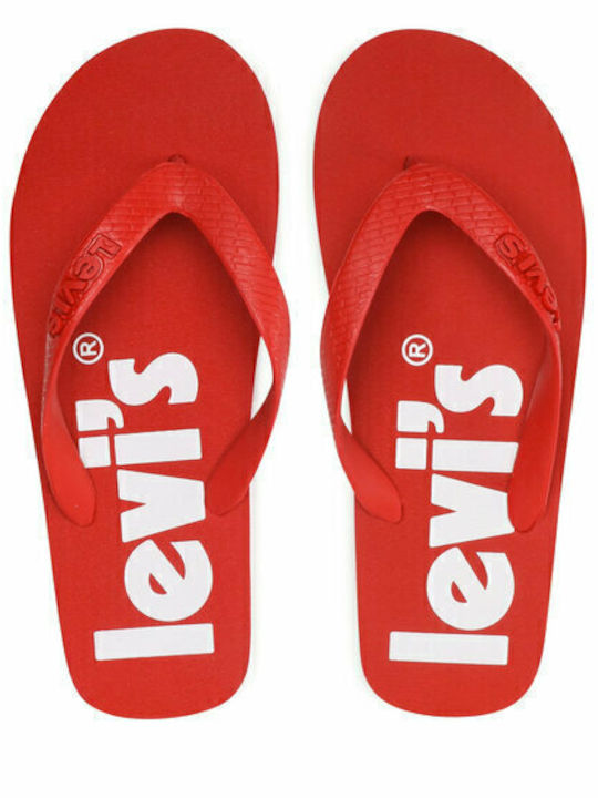 Ανδρικά Flip Flops Κόκκινα