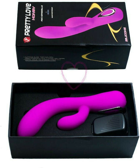 Pretty Love Rabbit Vibe Honey Δονητής Rabbit 19cm Pink