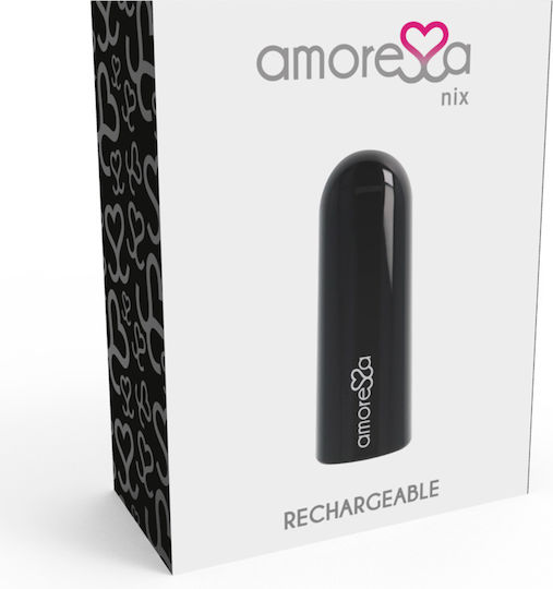 Amoressa Nix Remote Control Bullet Vibrator Geschoss mit Fernbedienung 7.7cm Black