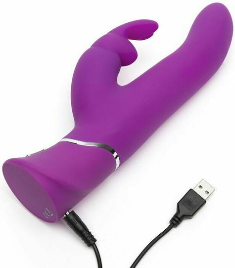 Happy Rabbit Power Motion Vibrator Δονητής Rabbit 24.2cm Purple
