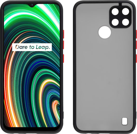 Lime Hardshell Camera Guard Back Cover Πλαστικό / Σιλικόνης Black with Red Keys