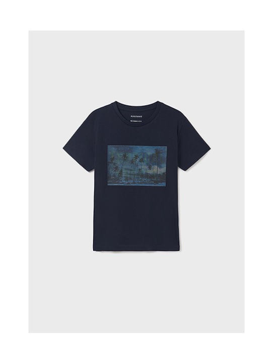 Mayoral Kids T-shirt Navy Blue