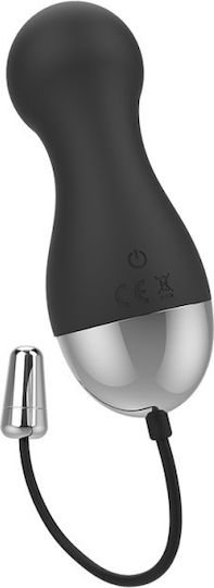 Brilly Glam Brilly Glam Mini Δονητής Egg με Απομακρυσμένο Έλεγχο 19cm Black