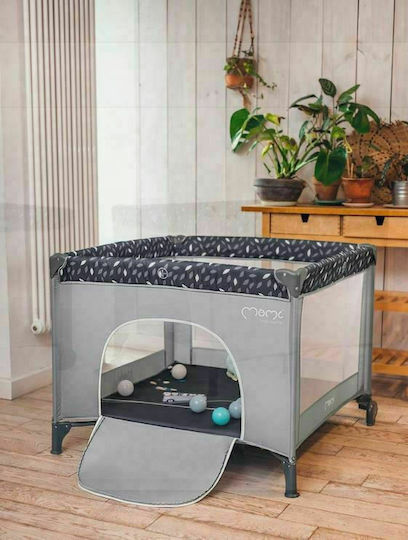 Momi Mamu Park with Mattress Jade 100x100cm
