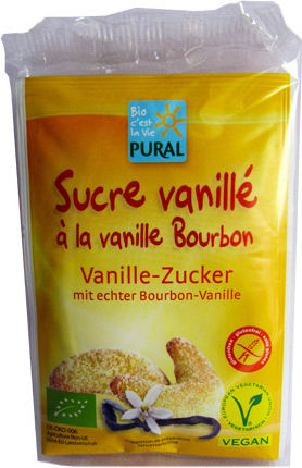 Pural Zahăr de vanilie Pulbere Organic 5 Bastonase