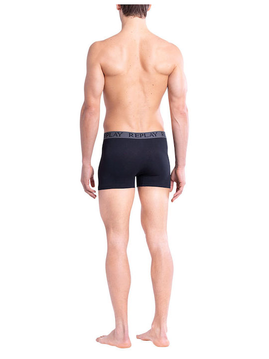 Ανδρικά Μποξεράκια Grey Melange / Black 2Pack