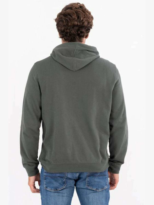 Hurley One And Only Solid Summer Men's Sweatshirt with Hood and Pockets Khaki