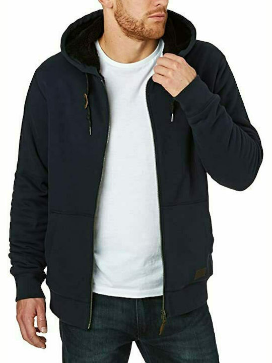 O'neill Herren Sweatshirt Jacke mit Kapuze und Taschen Blau