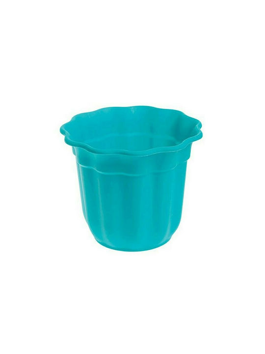 Cyclops 433 Μαργαρίτα Flower Pot 29x23cm in Turquoise Color 003201105