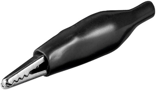 Goobay Krokodilklemmen 32,5 mm Schwarz 11418 10Stück