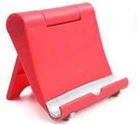 S059 Desk Stand for Mobile Phone in Red Colour