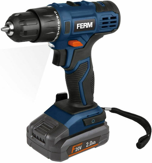 Ferm CDM1158 Battery Drill Driver 20V 1x2Ah