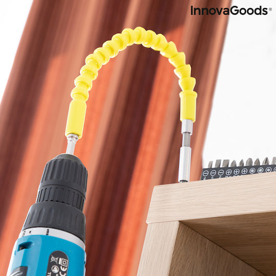 InnovaGoods V0103407 Αντάπτορας Δραπανοκατσάβιδου Μαγνητική Εύκαμπτη Επέκταση