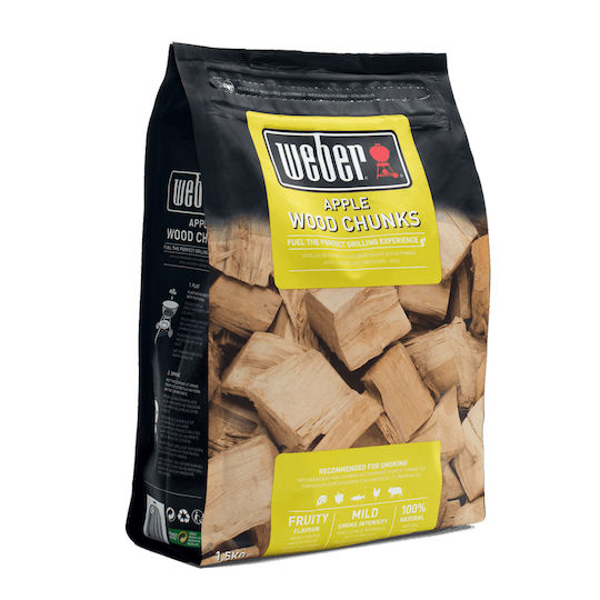Weber Apple BBQ Smoking Chunks 1.5kg 1pcs