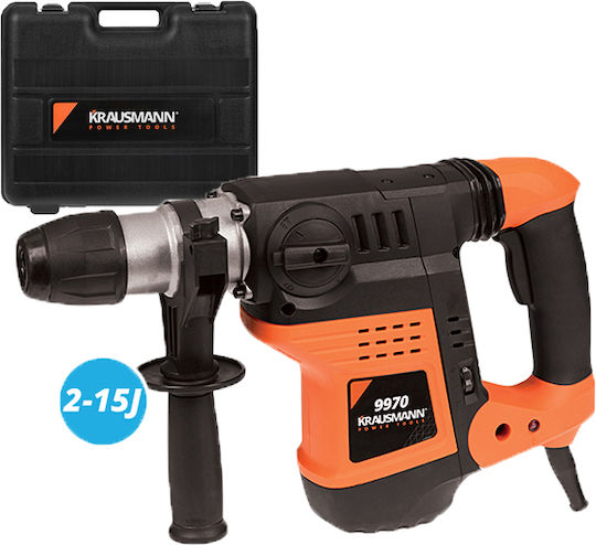 Krausmann Impact Demolition Hammer Electric 1500W with Chuck SDS Max 9970