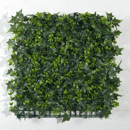 Supergreens Изкуствена панелна листва Папрат с детелина 50x50см