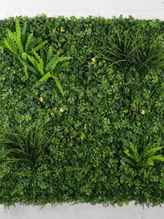 Supergreens Συνθετικό Πάνελ Φυλλωσιάς Τριφύλλι με Ασπλήνιο 1x1m