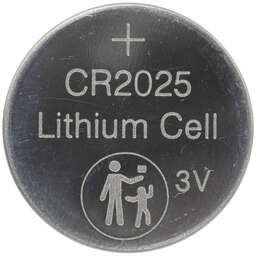 5Five Batterien Lithium für Uhren CR2025 12Stück
