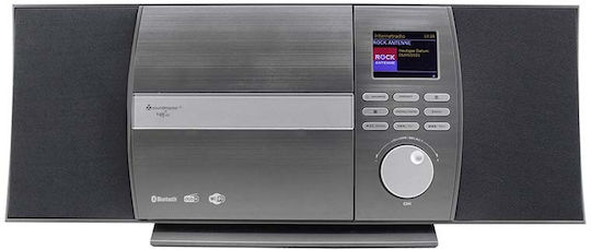 Soundmaster Sistem audio 2 ICD1010AN 10W cu CD / Media digitale Player, WiFi și Bluetooth Negru