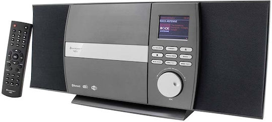Soundmaster Sistem audio 2 ICD1010AN 10W cu CD / Media digitale Player, WiFi și Bluetooth Negru