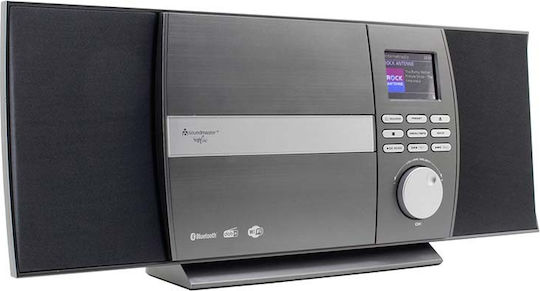 Soundmaster Sistem audio 2 ICD1010AN 10W cu CD / Media digitale Player, WiFi și Bluetooth Negru