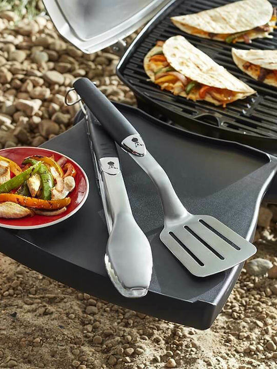 Weber Set of 2 BBQ Tools with Tongs and Spatula 6645