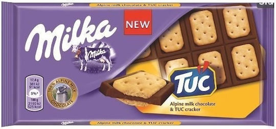 Milka Tuc Biscuit Chocolate Milk 87gr