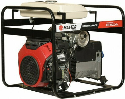 Master HG 14000E AVR Generator Gasoline Four-stroke with Maximum Power 11kVA