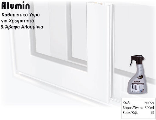 New Line Καθαριστικό Μετάλλων σε Spray 500ml 90099