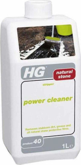 HG Power Cleaner Ειδικό Καθαριστικό Κατάλληλο για Μάρμαρα & Δάπεδα 1lt