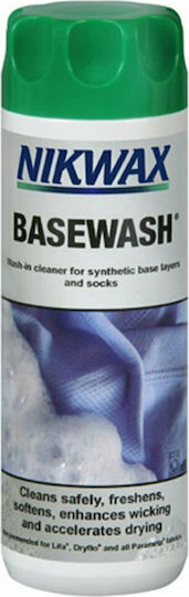 Nikwax Base Wash Special Cleaner Suitable for Fabrics 300ml 14P12