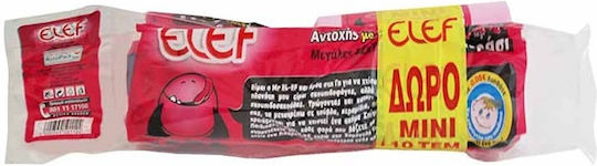 Elef Scented Trash Bags Reinforced with Drawstring 52x75cm 10pcs Red