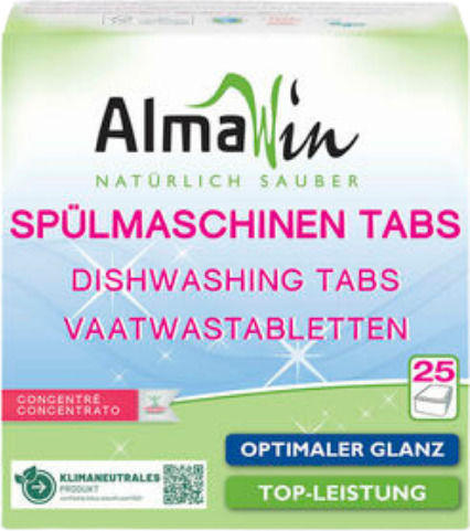 Almawin Eco-Friendly 25 Dishwasher Pods 500gr