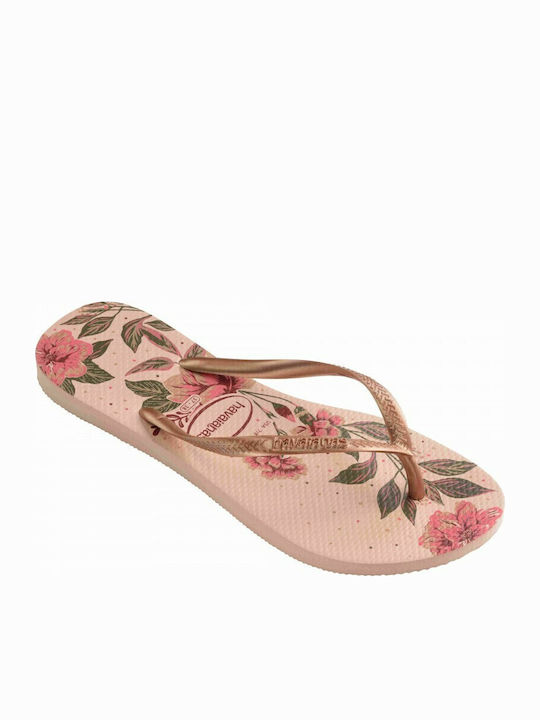 Slim Organic Σαγιονάρες Rose Gold 4132823-3606