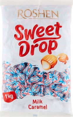 Roshen Candies Sweet Drops with Καραμέλα Γάλακτος Flavour 1000gr