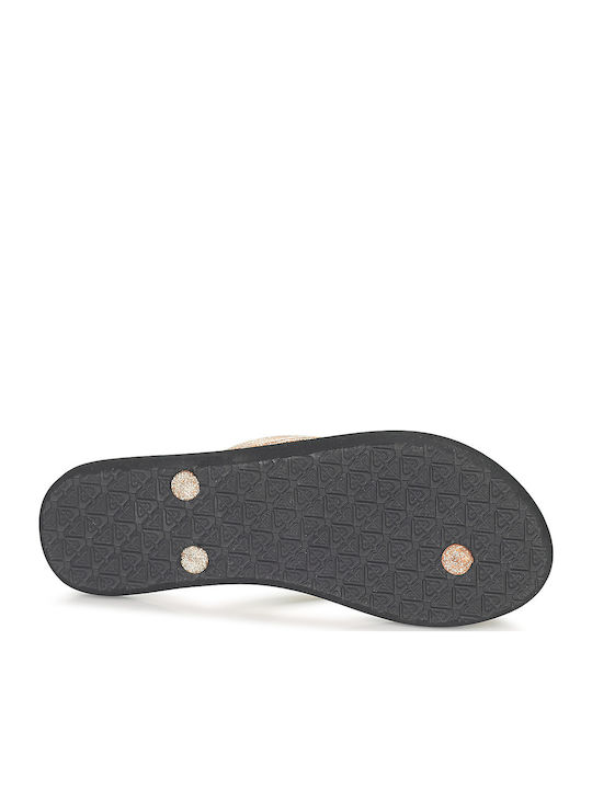 Viva Women's Flip Flops Gold