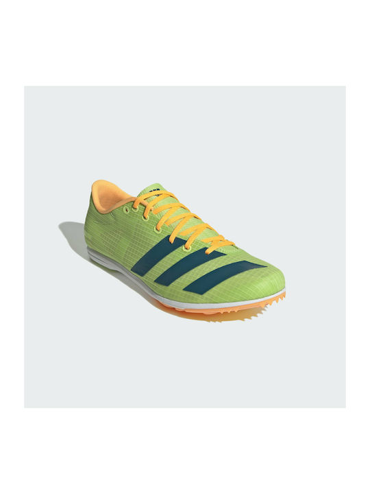 DistanceStar Sport Shoes Spikes Pulse Lime / Real Teal / Flash Orange