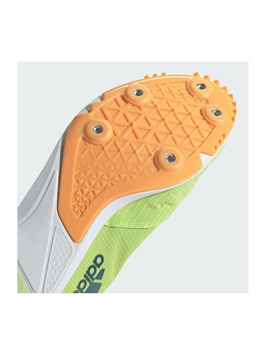 DistanceStar Sport Shoes Spikes Pulse Lime / Real Teal / Flash Orange