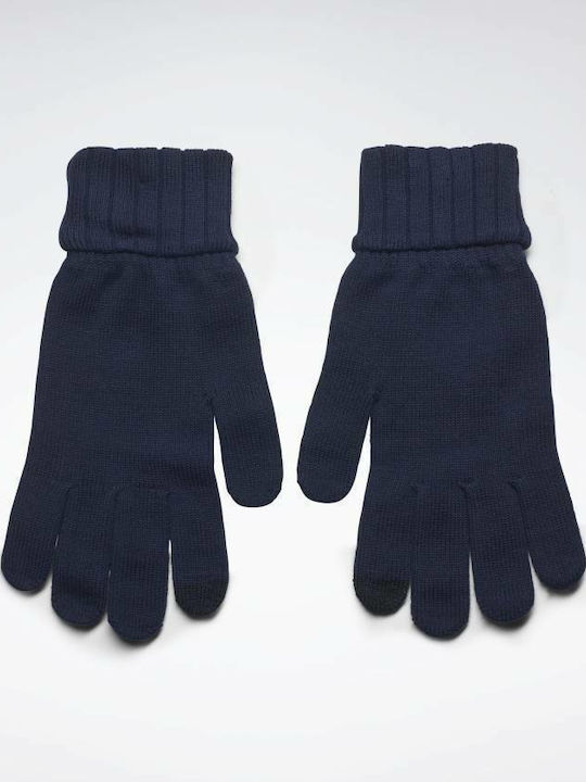 Reebok Μπλε Ανδρικά Πλεκτά Γάντια