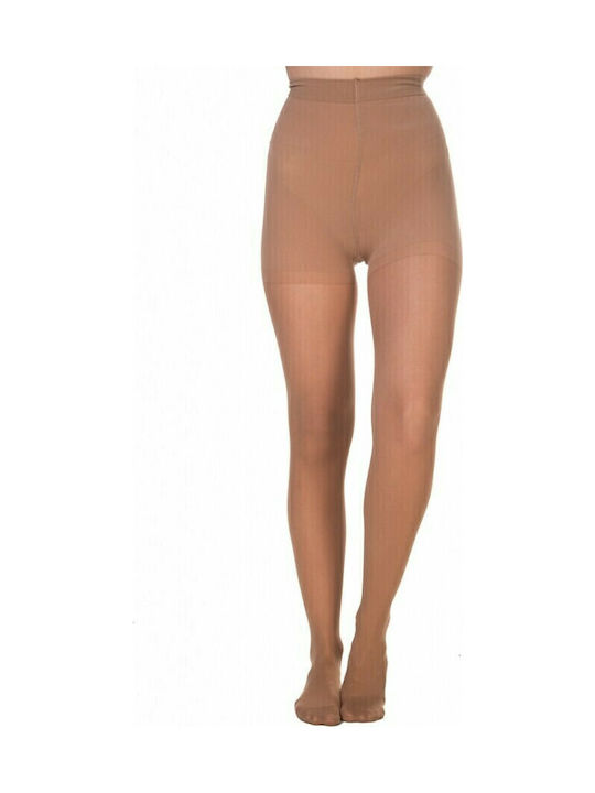 Illusion Women's Pantyhose 40 Den Tightening Caramel